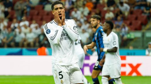 Jude Bellingham en debut de la temporada con el Real Madrid.