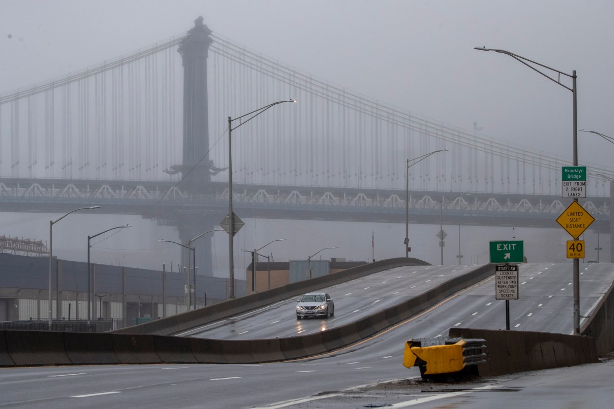 A man who was hit on the FDR Drive is near death, a suspect has fled