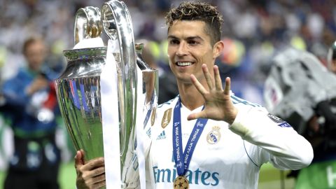 Cristiano Ronaldo recibirá premio de la UEFA como máximo goleador histórico de la Champions