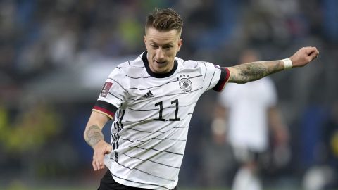 Marco Reus durante el Mundial de Qatar 2022.