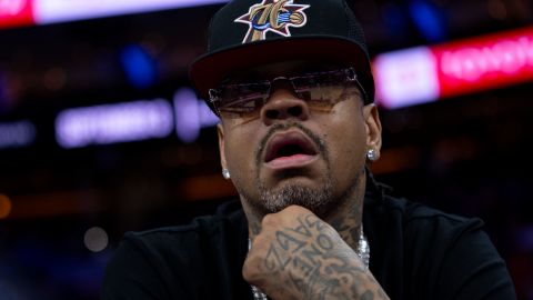 Allen Iverson exjugador de la NBA.