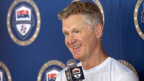 Steve Kerr dirigió al equipo estadounidense en los Juegos Olímpicos.