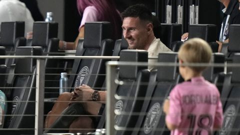 Messi enseñó en redes sociales cómo está su tobillo tras la lesión en la Copa América