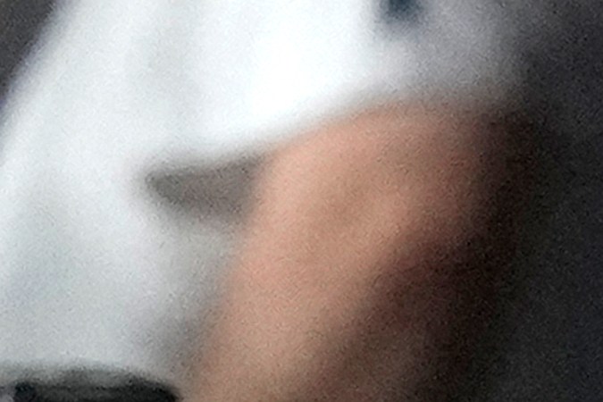 Leo Messi viendo al Inter Miami desde la tribuna.