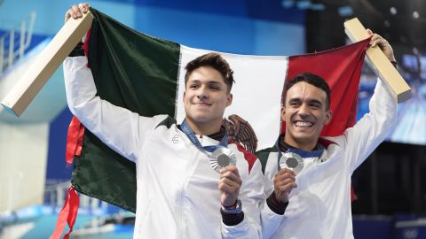Osmar Olvera y Juan Celaya consiguieron histórica medalla de plata para México