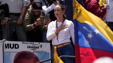 María Corina Machado llama a la necesidad de una transición ordenada en Venezuela