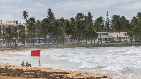 Playa en Luquillo, Puerto Rico