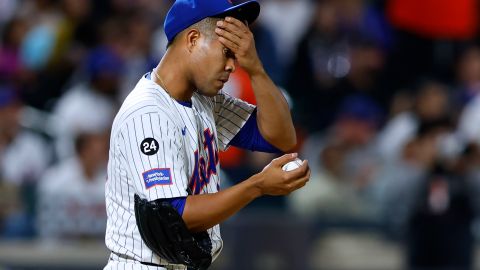 José Quintana lleva tres derrotas seguidas con los Mets.