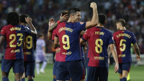FC Barcelona gana su segundo duelo de LaLiga, pero Dani Olmo siguen sin poder jugar