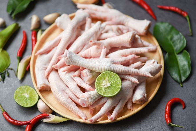 Patitas de pollo