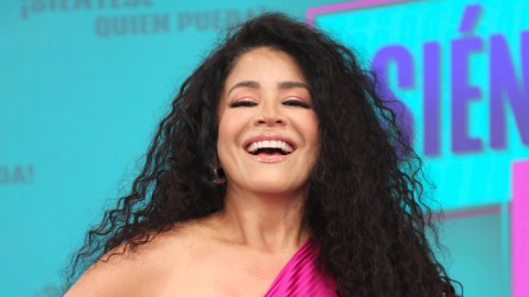 Carolina Sandoval, presentadora venezolana de televisión.