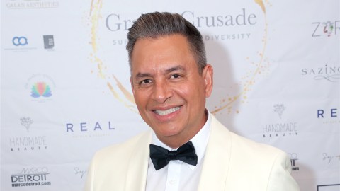 Daniel Sarcos, presentador de televisión.