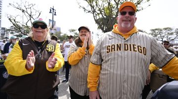 Fans de San Diego Padres.