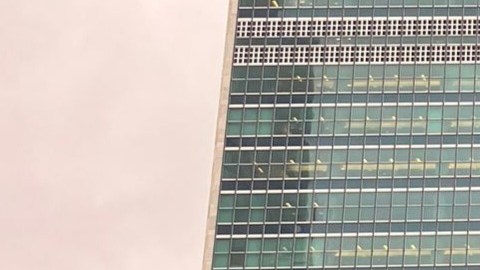 Daniel Prado (a la izquierda) y Franklyn Gómez invitan a que el mundo apoye la petición de una sesión extraordinaria en el Consejo de Seguridad de la ONU