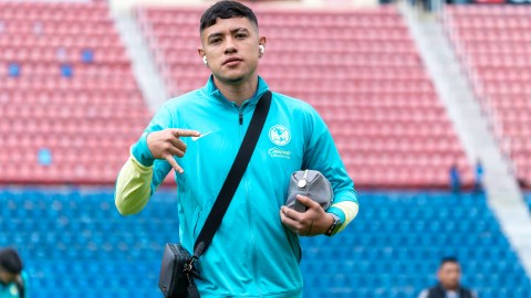 El jugador afirmó que se siente contento de haber firmado contrato con el club azteca.