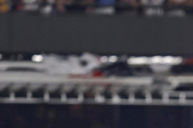 Ambulancia se prepara para atender a Juan Izquierdo durante el partido de Copa Libertadores entre Sao Paulo y Nacional de Montevideo.