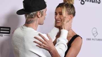 Justin Bieber y su esposa Hailey.