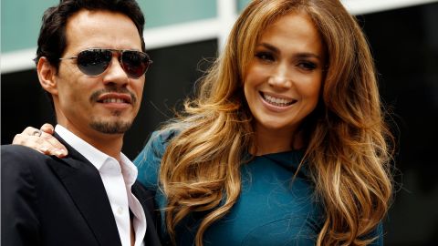 Jennifer López y Marc Anthony se convirtieron en padres de sus mellizos en 2008.