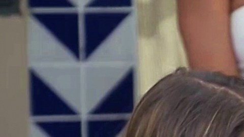 Michelle Renaud y Danilo Carrera juntos en el año 2020.