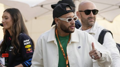 El futbolista brasileño Neymar.
