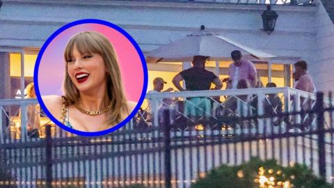 Taylor Swift recibió a sus amigos en su mansión de $17 millones de dólares.