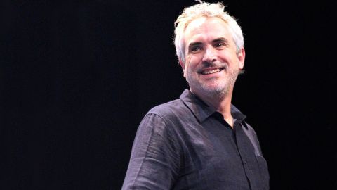 Alfonso Cuarón participando en un evento.