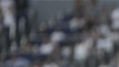 El delantero brasileño del Real Madrid Endrick celebra su gol marcado ante el Real Valladolid.