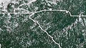 El huracán Ernesto en el océano Atlántico al sur-suroeste de Bermudas, el 16 de agosto de 2024.