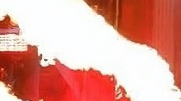 Till Lindemann actuando en un show.