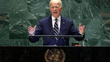 El presidente Joe Biden durante su discurso en la Asamblea General de la ONU este martes.