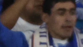 Kylian Mbappé celebra tras marcar de penal a la Real Sociedad.
