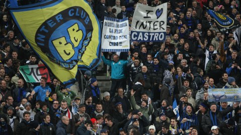Hinchas del Inter Milan. Imagen referencial.