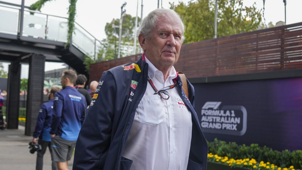 Helmut Marko se pronunció sobre choque de Checo Pérez