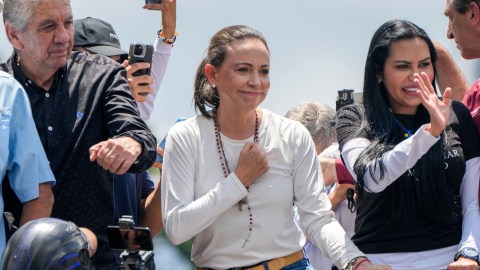Machado reiteró que la principal coalición opositora Plataforma Unitaria Democrática cuenta con "una estrategia robusta" para hacer valer la victoria.
