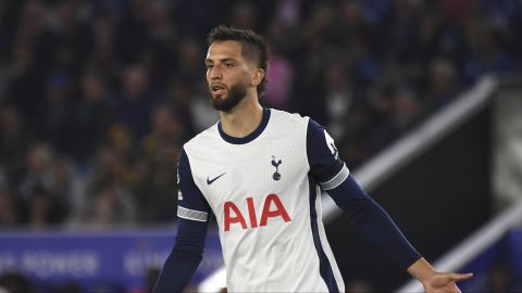 Rodrigo Bentancur, jugador uruguayo del Tottenham Hotspur.