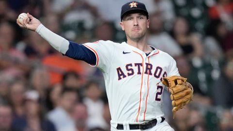 Alex Bregman es jugador actual de los Houston Astros.