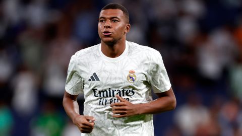 Kylian Mbappé está en su primera temporada con el Real Madrid.