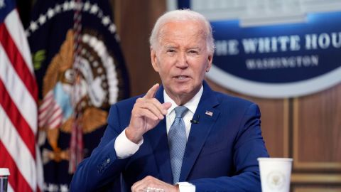 Biden agradeció a los servicios de emergencia por atrapar al presunto pistolero.