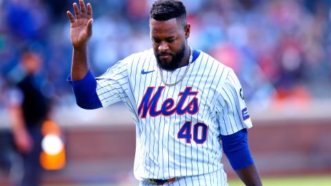 Luis Severino luego de salir de un encuentro ante Cincinnati Reds.