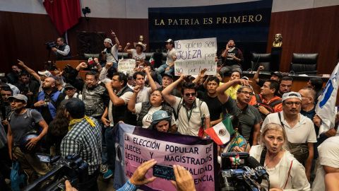 Senado de México aprueba polémica reforma judicial