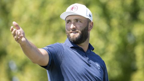 Jon Rahm durante el LIV Golf de Chicago.