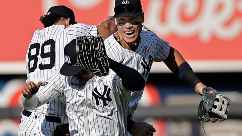 Los jugadores de los Yankees están muy cerca de avanzar a la postemporada.