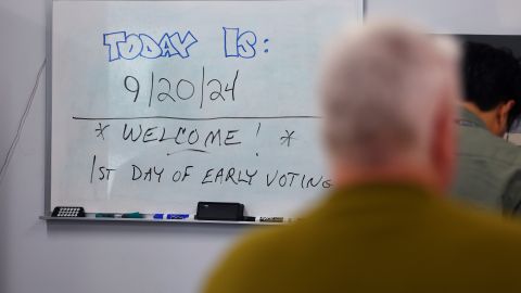 Arranca proceso de voto adelantado en EE.UU.