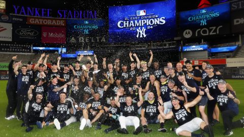 MLB: New York Yankees campeones de la División Este de la Liga Americana