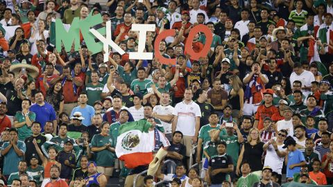 Hinchas de la selección mexicana de fútbol. Imagen referencial.