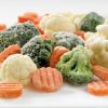 Frozen,Vegetable,Mix,Of,Broccoli,,Cauliflower,And,Carrots,On,A