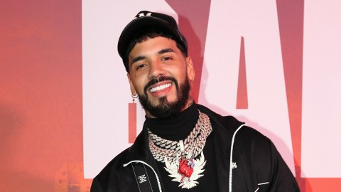 Anuel AA, rapero puertorriqueño.