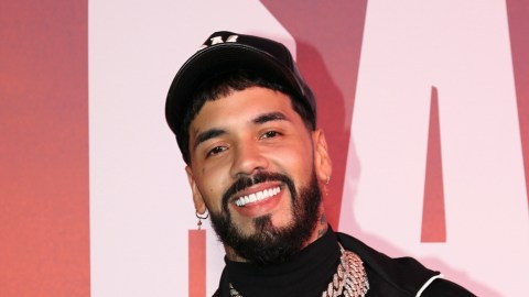 Anuel AA, reguetonero puertorriqueño.