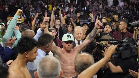 Saúl Canelo Álvarez.