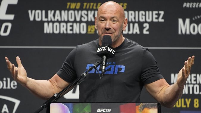 Presidente de UFC, Dana White.